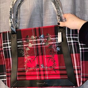 Victoria’s Secret plaid Black Friday tote